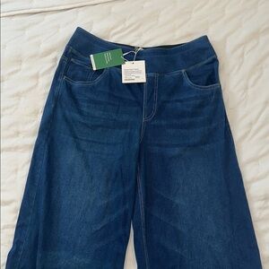 HALARA Dark Blue Flare Jeans